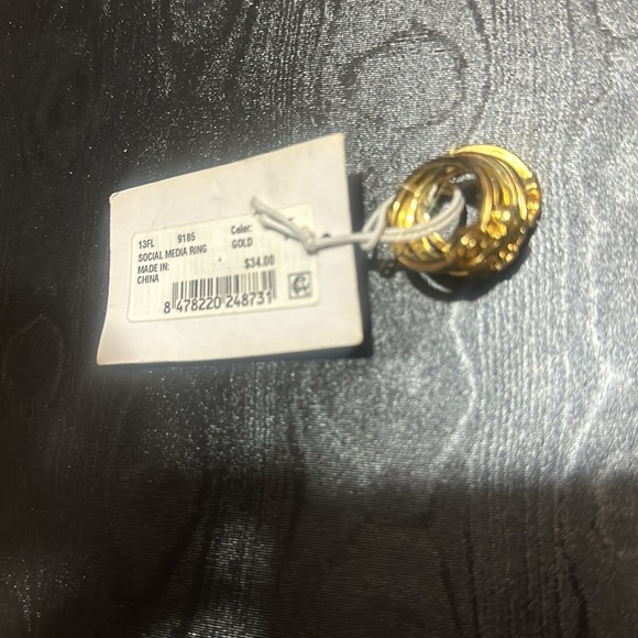 ? # & @ Gold Ring Set - Picture 2 of 3